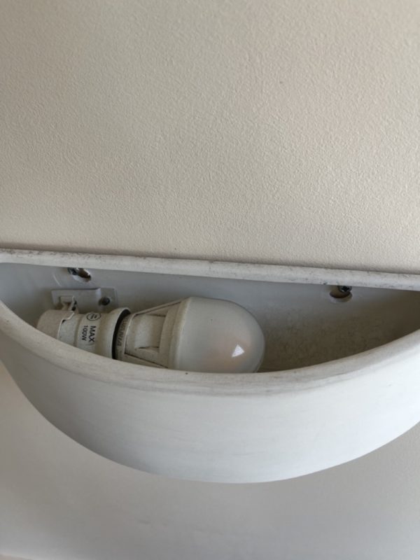 Luminaire en céramique blanc – Image 3