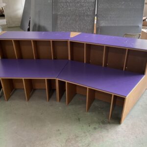 Estrade modulaire (violette)
