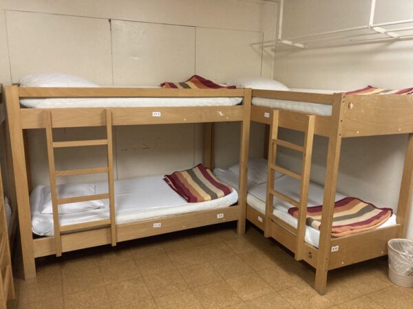 Lits superposés en bois
