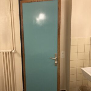 Panneau de porte bleu ciel