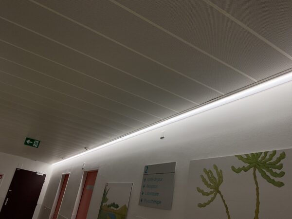 Luminaires encastrés led sur rails