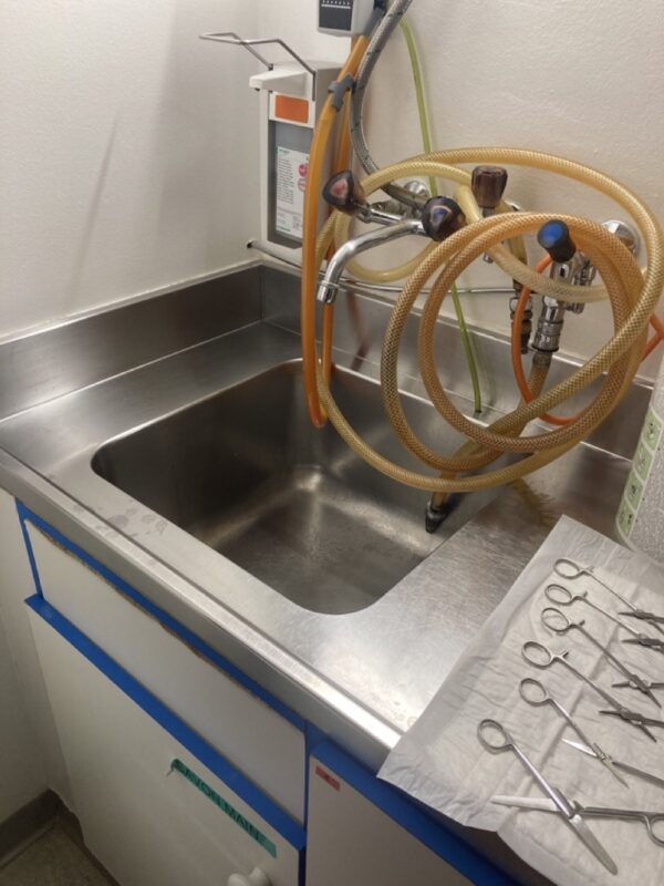Plan de travail inox avec 1 evier – Image 2