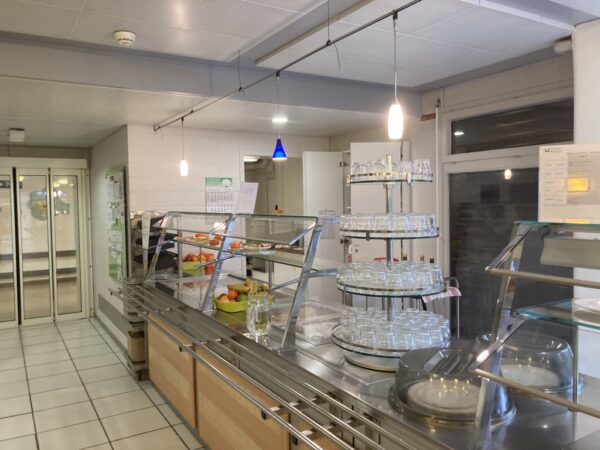 Comptoir de cafétéria