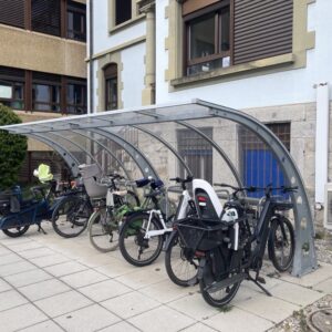 Abri velo - 6 travées