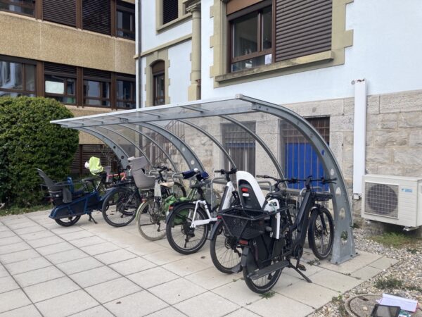 Abri velo - 6 travées