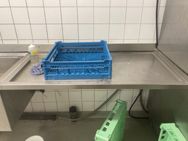 Plan de travail inox