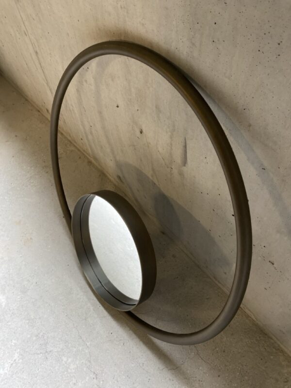 Miroir circulaire laiton – Image 2