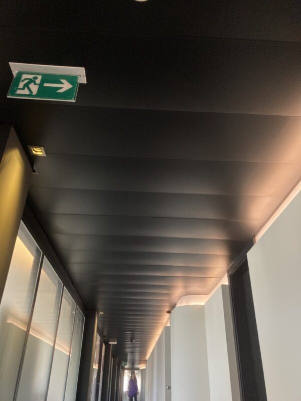 Faux plafond métallique noir – Image 2