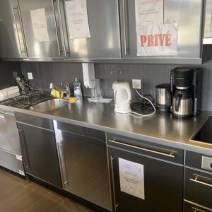 Plan de travail inox