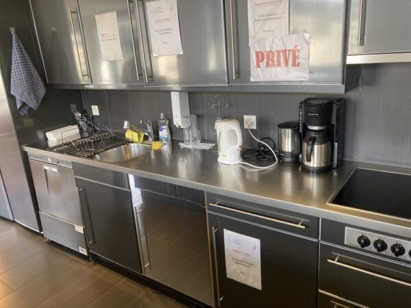 Plan de travail inox