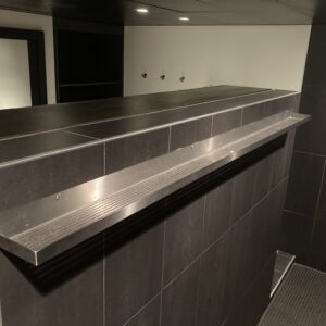 Tablette porte savon inox 210cm