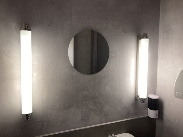 Lampe salle de bain retro