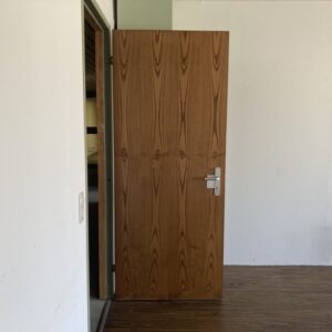 Porte en plaquage bois vintage