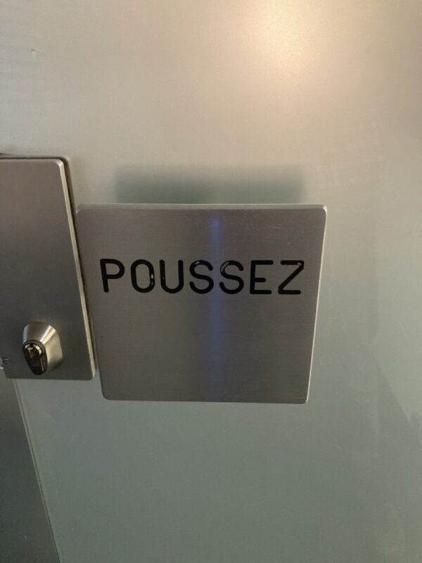 Poignée aluminium