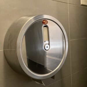 Distributeur papier wc inox