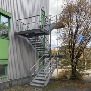 Escalier métallique