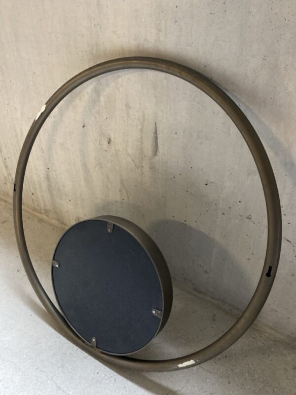 Miroir circulaire laiton – Image 3