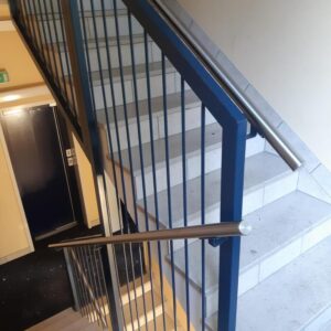 Main courante inox L: 3000 mm Ø 42 mm 
Sans support