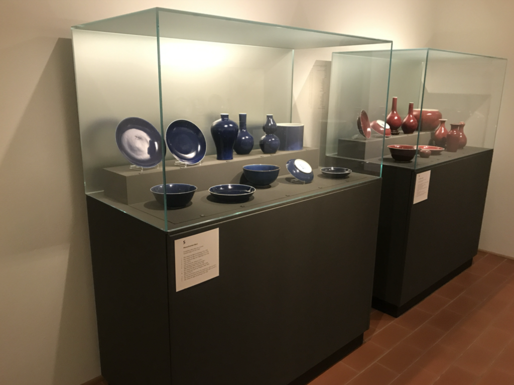 Vitrines d'exposition