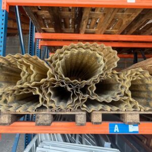 Tôle ondulée en fibre de verre