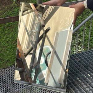 Miroir sans cadre
