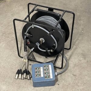 Enrouleur multipaire 8 entrées XLR