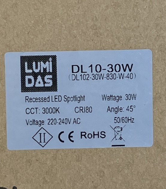 Spot inclinable encastrable – Image 3