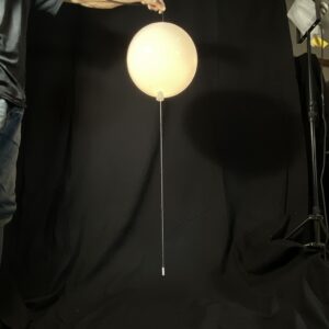 Plafonnier ballon à interrupteur à tirette