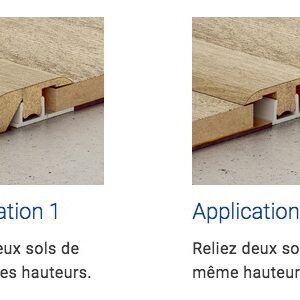 Profilé Incizo: 1 profilé, 5 applications