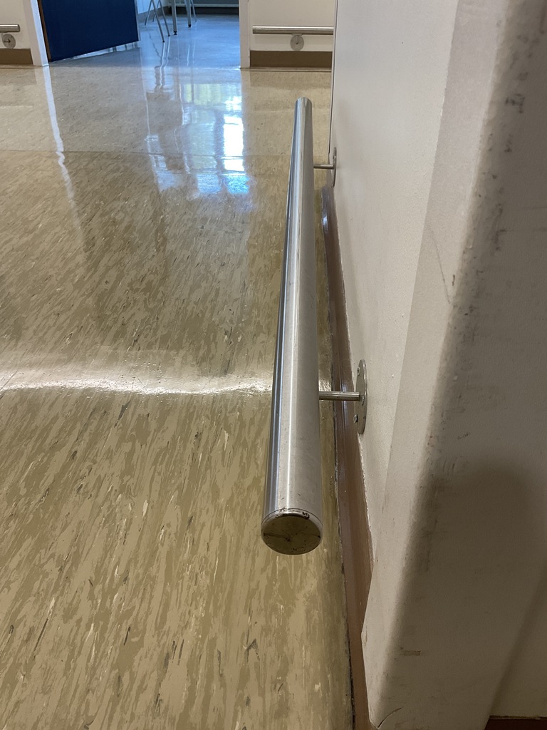 Main courante inox L: 2100 mm Ø 42 mm – Image 3