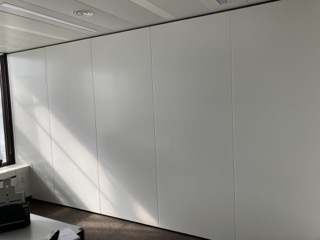 Cloisons mobiles Clestra - partie pleine