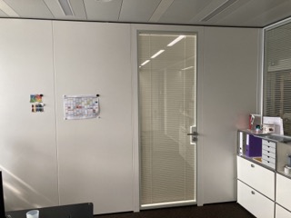 Cloisons mobiles Clestra - portes petite