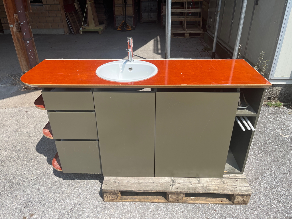 Meuble sdb avec vasque et mitigeur