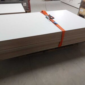 Set de 19 Panneaux MDF peint blanc