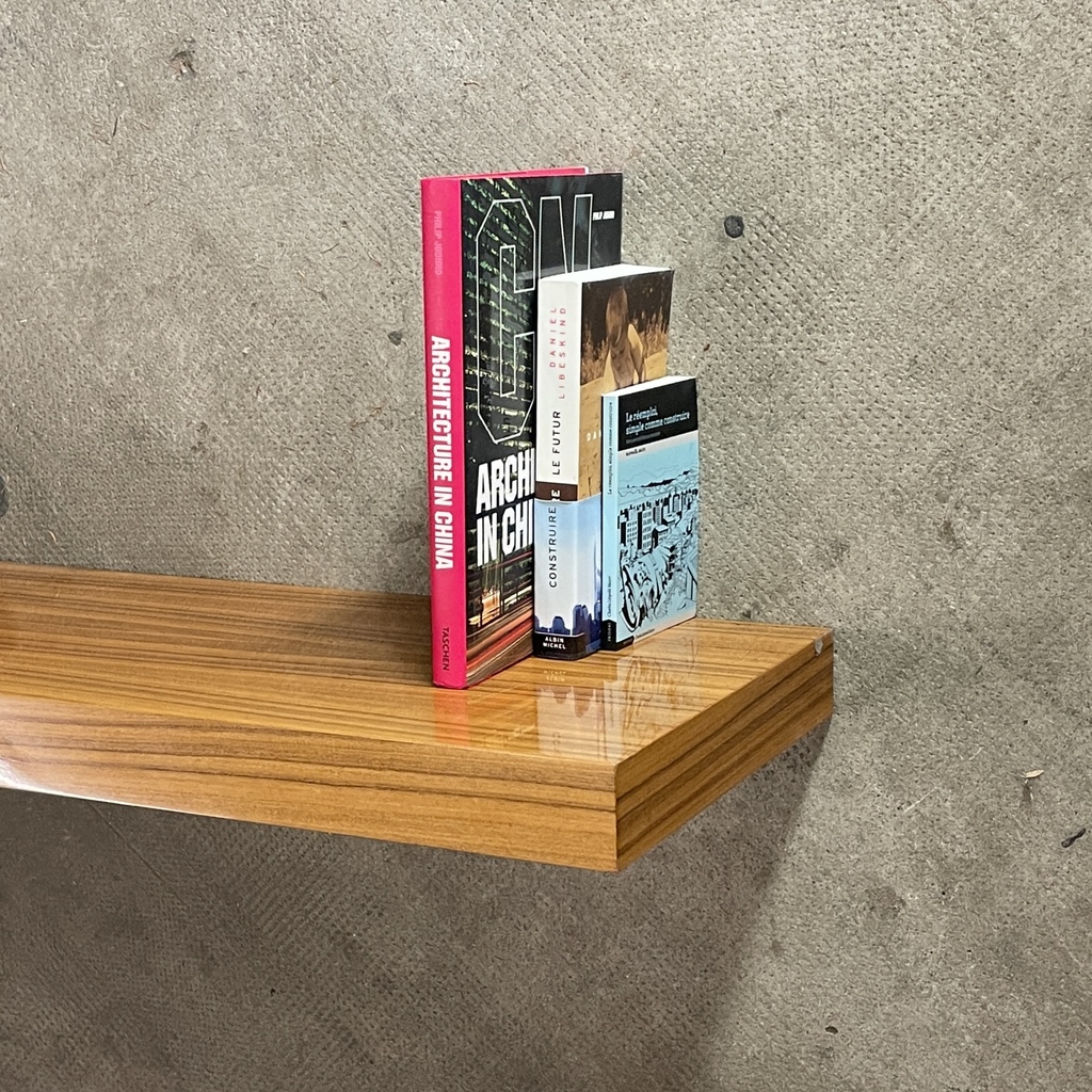 Étagère murale laquée bois – Image 2