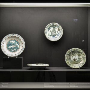 Petites vitrines muséales métalliques