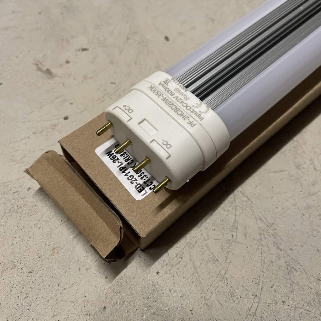 Lot(s) de 50 Tube LED 2G11 – Image 2