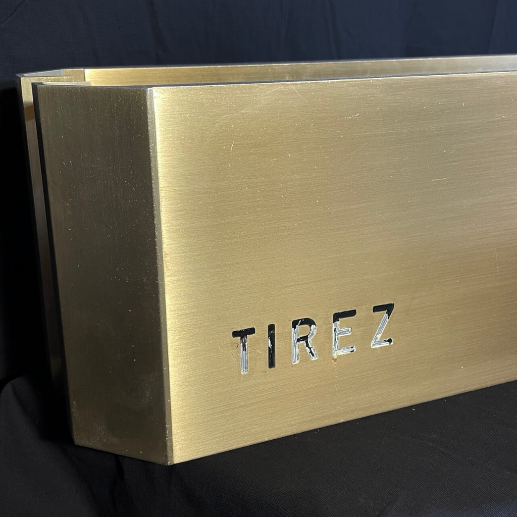 Poignées poussoires pour portes de Hall d'entrée dorée – Image 3