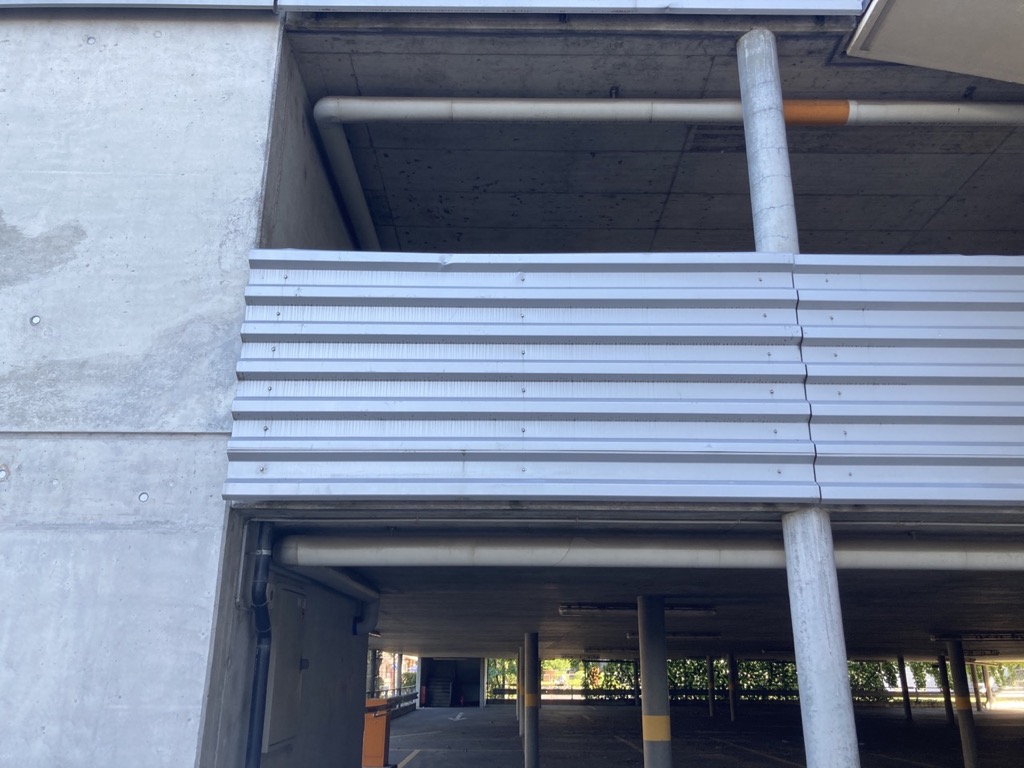 Tôle de facade acier peinte