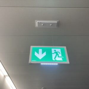 Panneau lumineux de secours