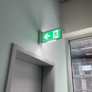 Panneau lumineux de secours