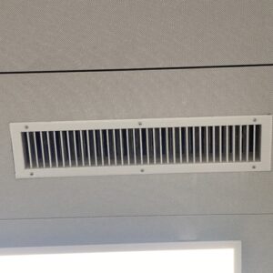 Bouche de ventilation rectangulaire