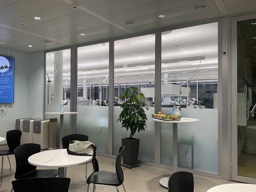 Cloison vitrée toute hauteur