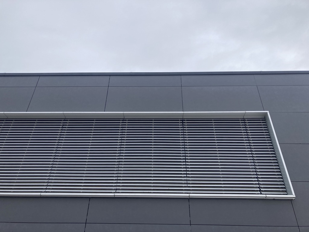 Lamelles métalliques aluminium