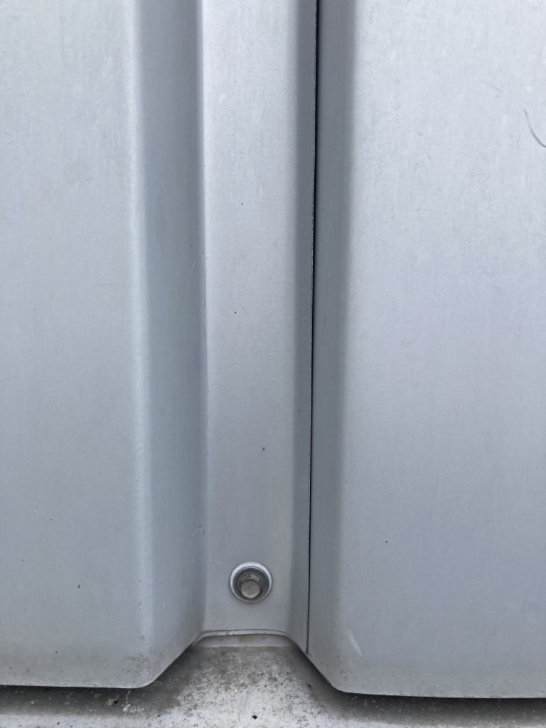 Petites plaques tôle ondulée grise – Image 2