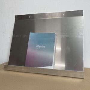 Présentoir aluminium brosse