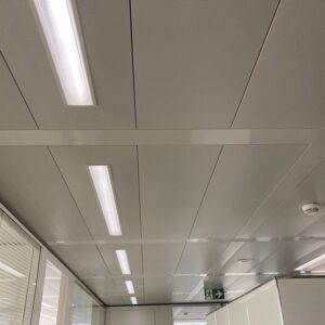 Faux-plafond metallique