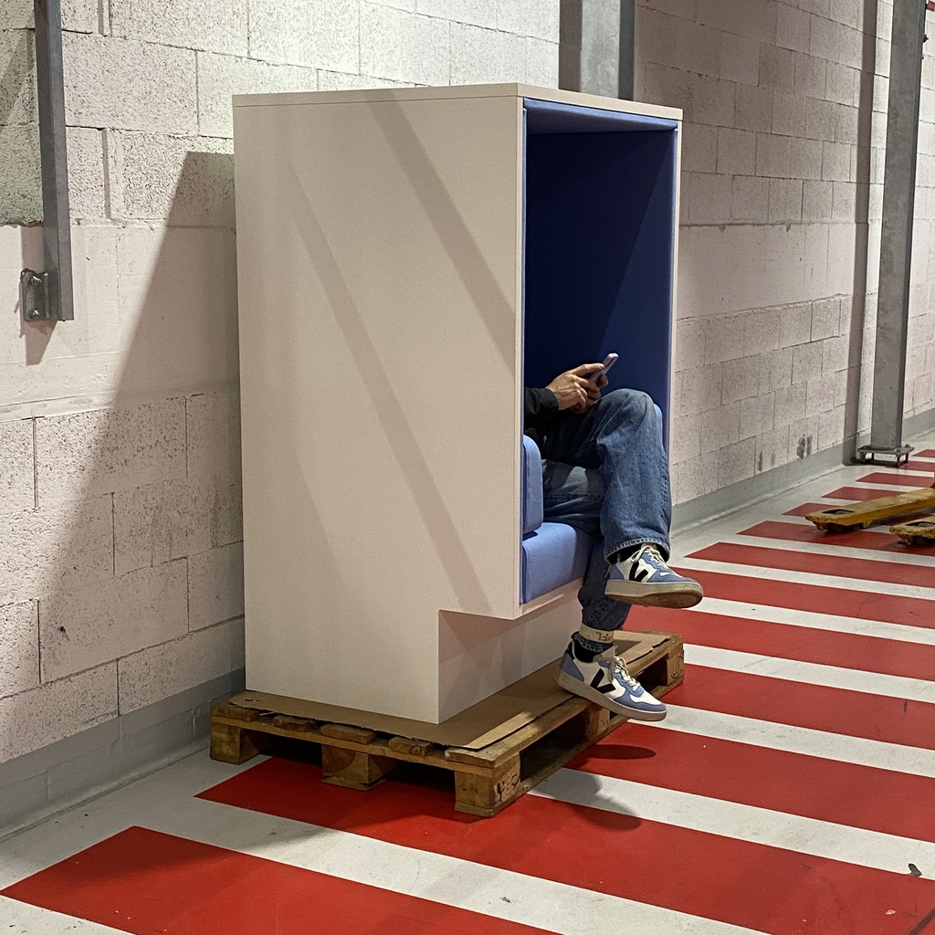 Horreds MUTE ARMCHAIR BLEU CLAIRE – Image 2