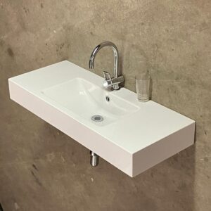 Lavabo large Alape avec robinet Arwa