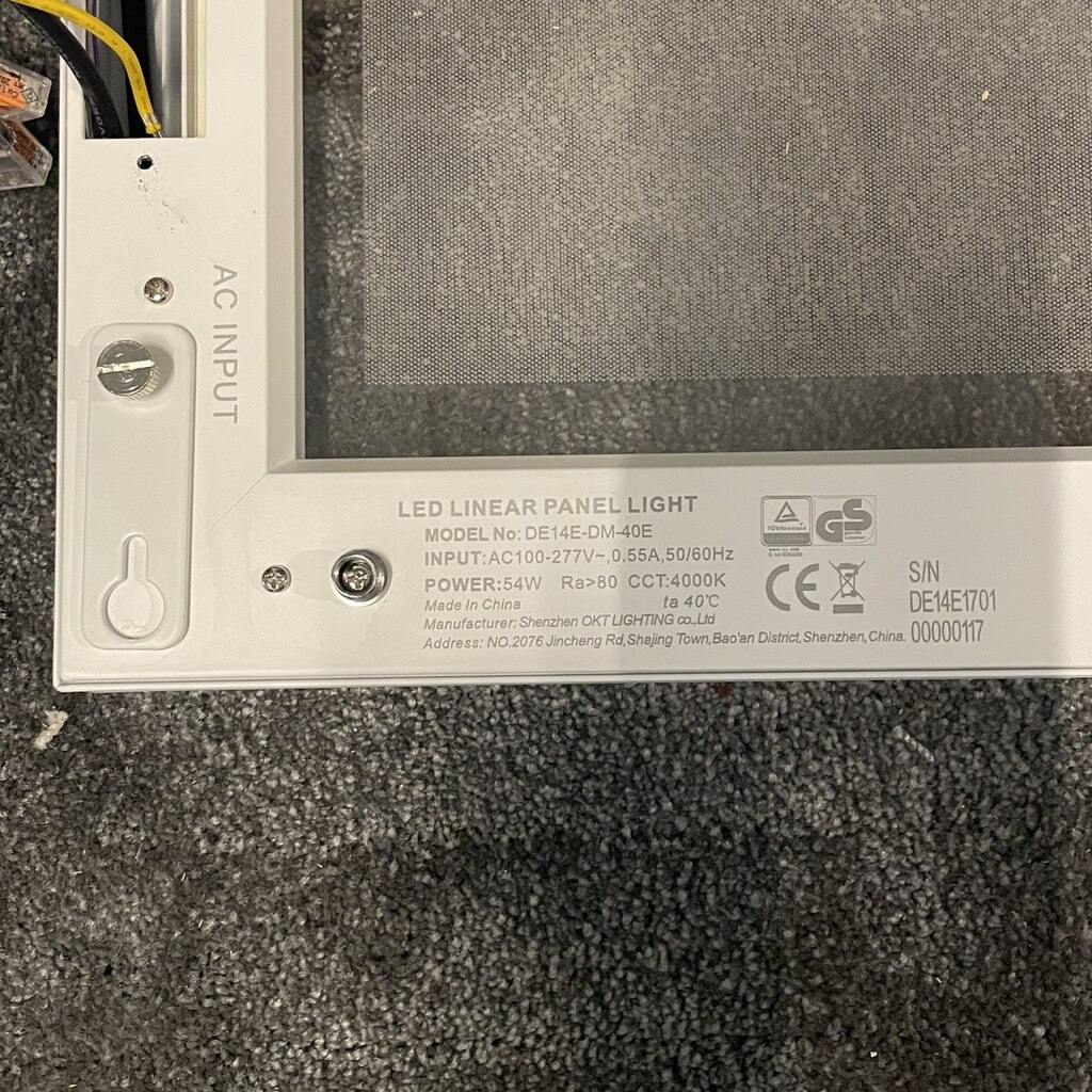 Panneau LED 1200mm 4000K – Image 2